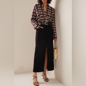 Khaite Neer Denim Skirt